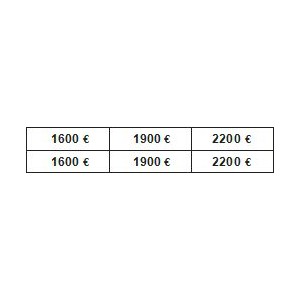 PLANCHE PRIX G.M. 1600/5000 €