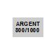 ETIQUETTE ADHE. ARGT 800/1000