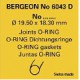 JOINT O RING BERGEON ?p 0.8 x2